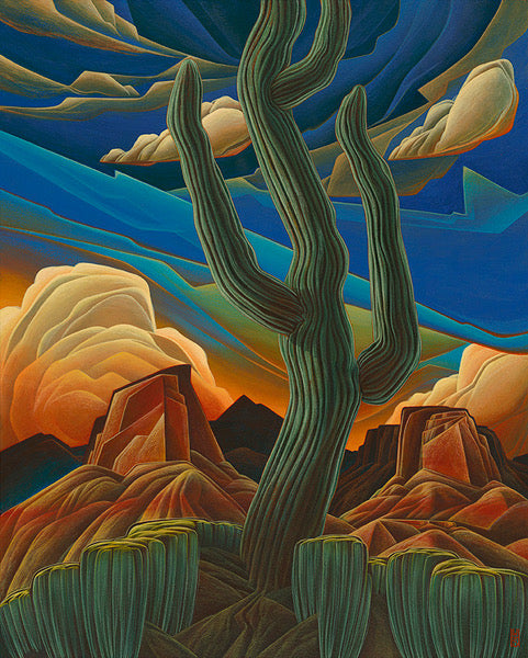 contemporary southwest art created by Santa Fe artist William Haskell ...